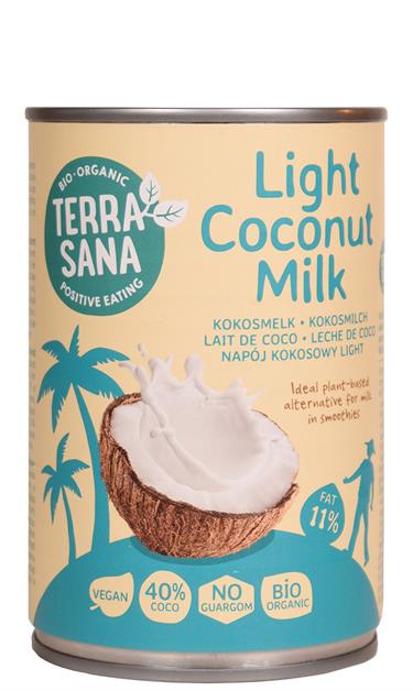 Kokosmælk, light, 400 g